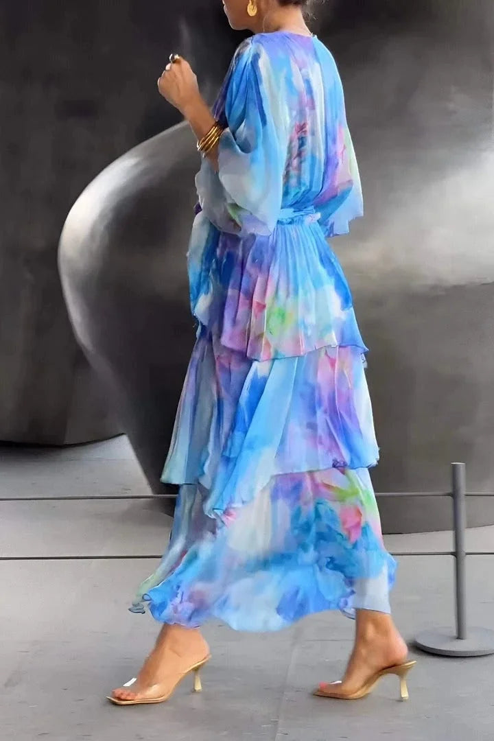 Cassandra | Elegant, Airy & Fluid Wedding Guest Dress Gown 3