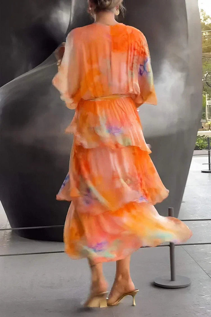 Cassandra | Elegant, Airy & Fluid Wedding Guest Dress Gown 7
