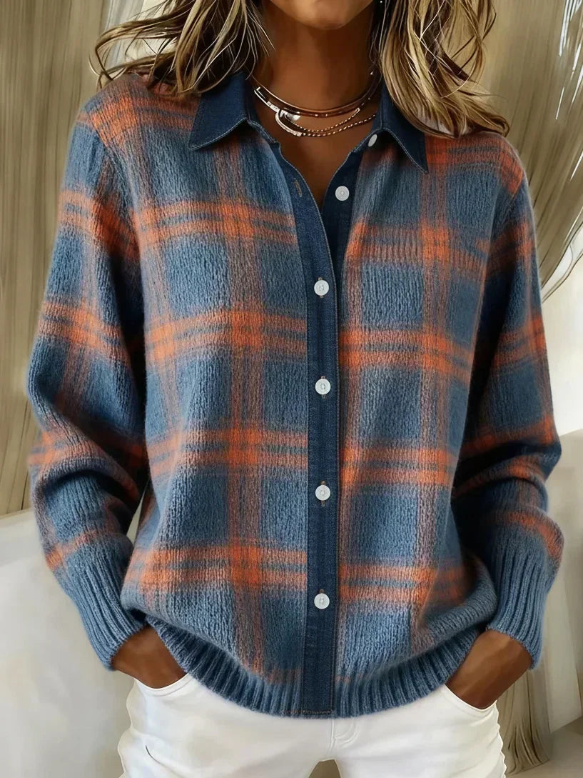 Celine | Long Cardigan Sweater Elegant Cozy Relaxed Fit 0