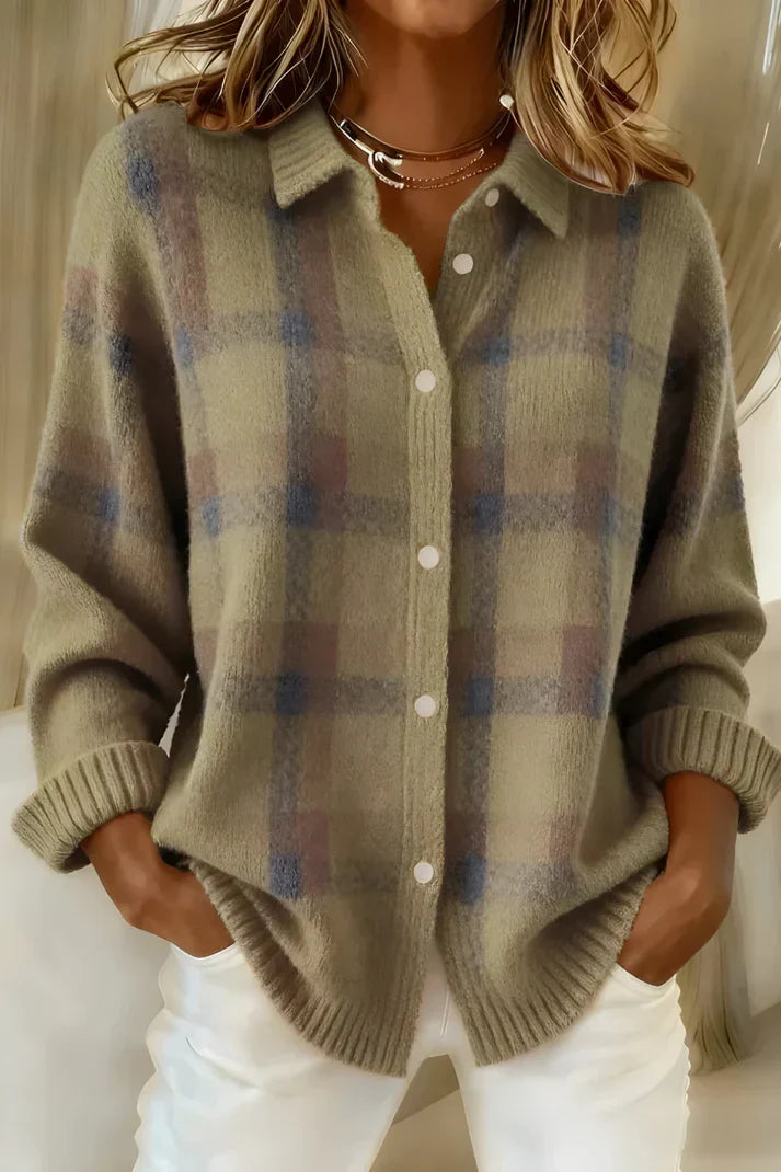 Celine | Long Cardigan Sweater Elegant Cozy Relaxed Fit 3