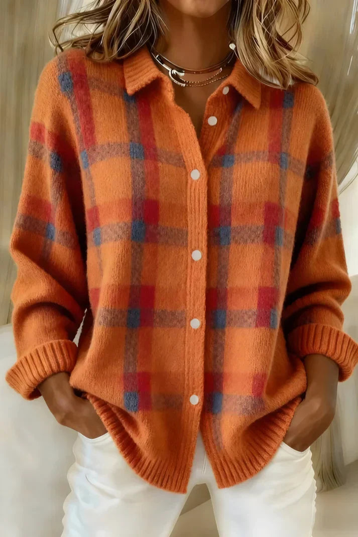 Celine | Long Cardigan Sweater Elegant Cozy Relaxed Fit 5