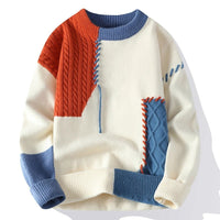 Noah | Modern Patchwork Vanguard Sweater