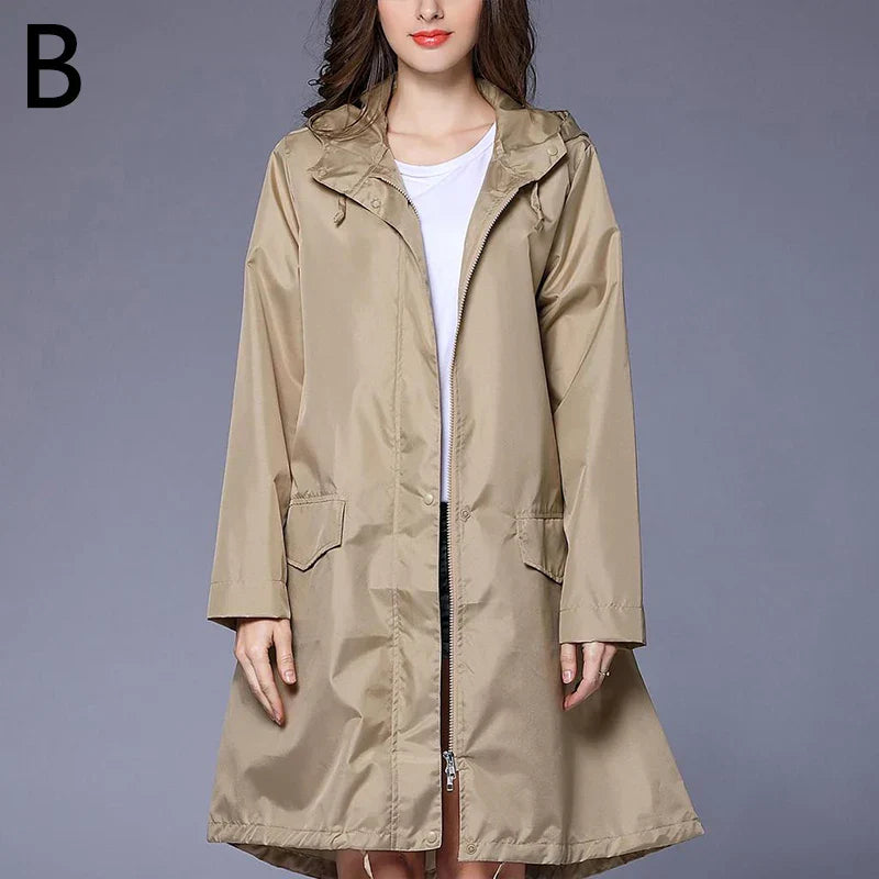 Charlotte | Elegant and Tailored Waterproof Rain Jacket 0
