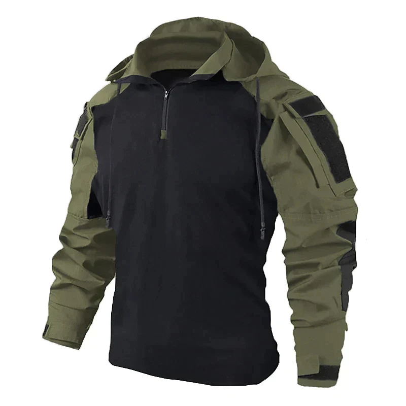 Christian | Men's tactical softshell jacket with hood 1