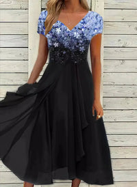 Aurora| Abito da Cocktail Elegante e Chic in Tessuto Flessibile