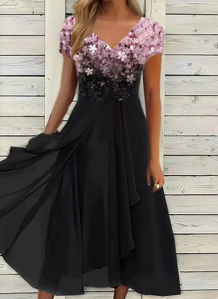 Christina | Flexible Fabric Chic Elegance Cocktail Dress 8