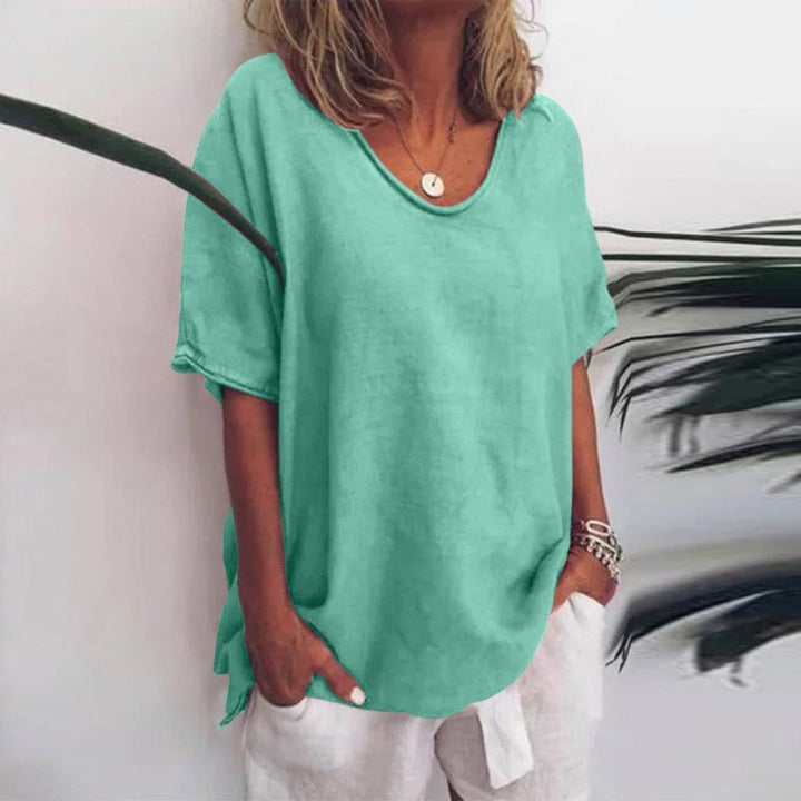 Christina | Relaxed Fit Breathable Fabric summer Blouse 10