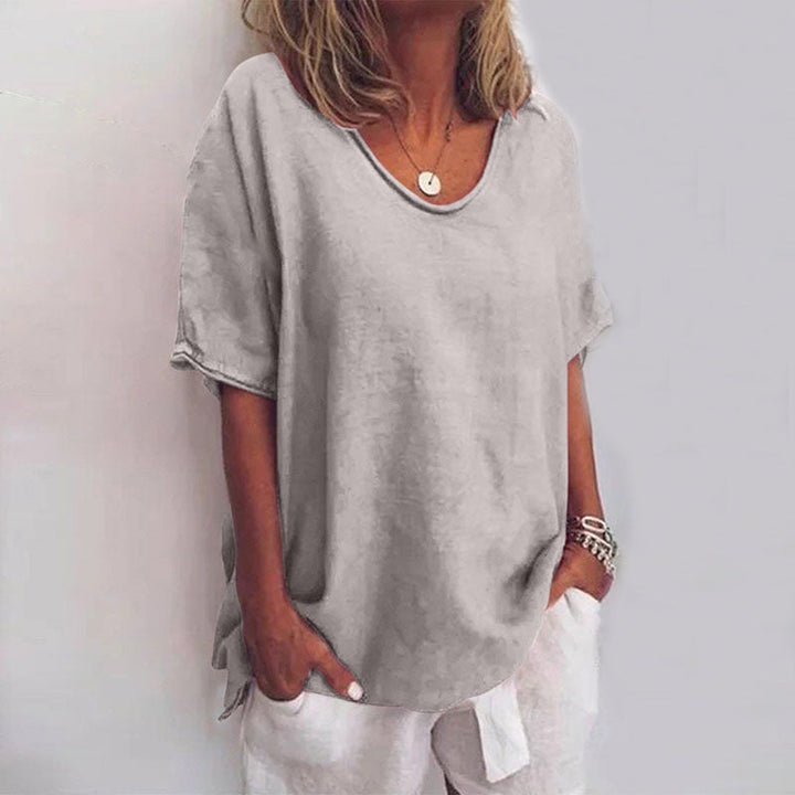 Christina | Relaxed Fit Breathable Fabric summer Blouse 2