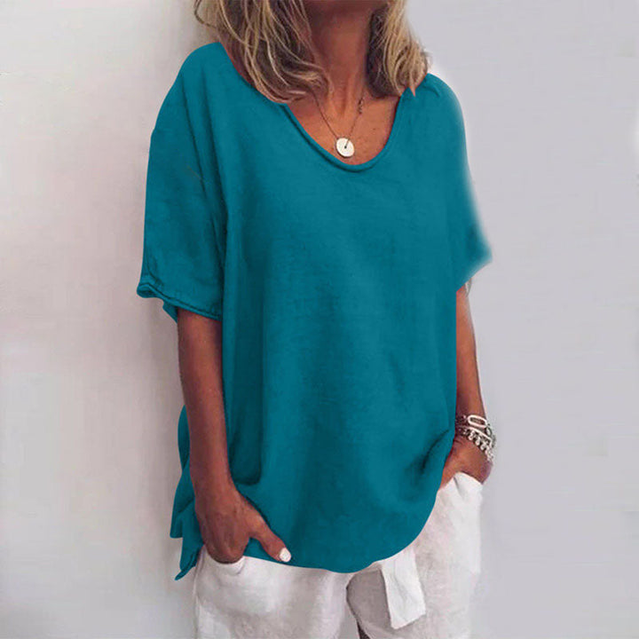 Christina | Relaxed Fit Breathable Fabric summer Blouse 9