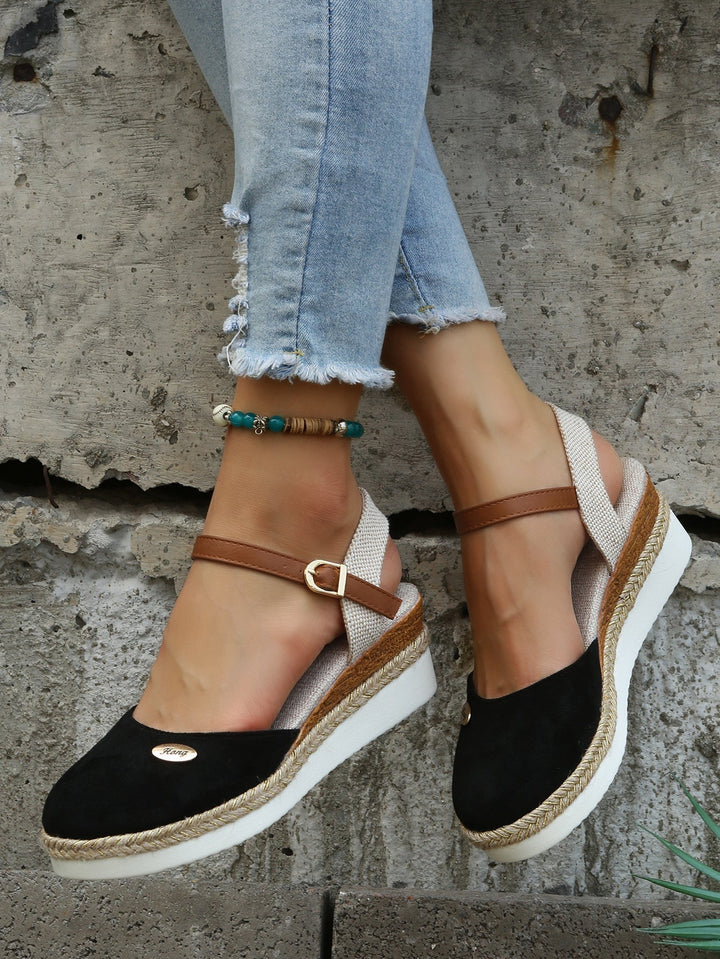Clara | Elegant Orthopedic Platform Espadrille Sandals 4