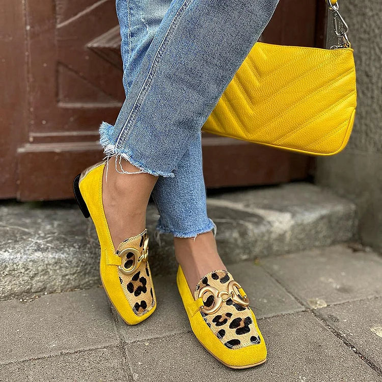 Clara | Sophisticated and Chic Animal Print Loafers 0
