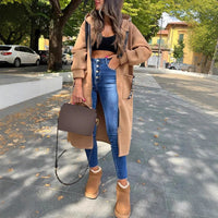 Olivia | Long Hooded Sweatcoat