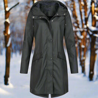 Freya | Cozy & Protective Weatherproof Women's Rain Jacket with Hood