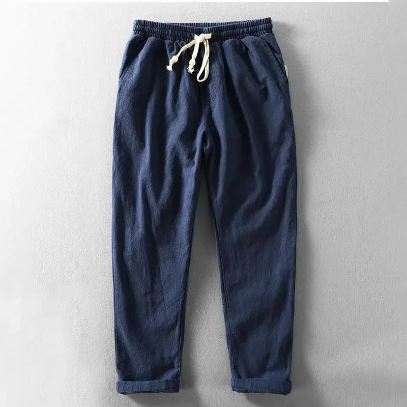 Daniel | Lightweight and Breathable Linen Summer Trousers 7