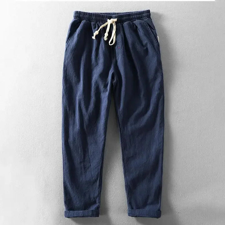 Daniel | Lightweight and Breathable Linen Summer Trousers 7