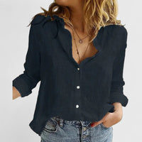 Aurora | Classic And Breathable Linen Button Down Shirt