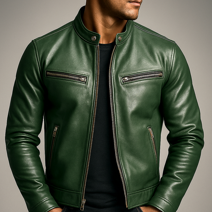 Dennis | Bold and Classic Heritage Leather Jacket 7