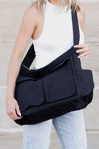 Amelia | Elegant And Spacious Oversized Canvas Tote Bag