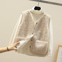Clara | Comfortable and Soft Lambswool Layering Vest