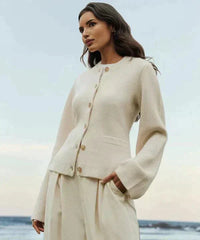 Sofia | Premium Wool Blend Knitted Vest