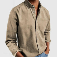 Ethan| Camicia Classica a Maniche Lunghe