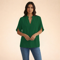 Elamira | Elegante Blusa con Scollo a V e Comfort