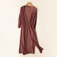 Elena| Luftiger langer, leichter Cardigan