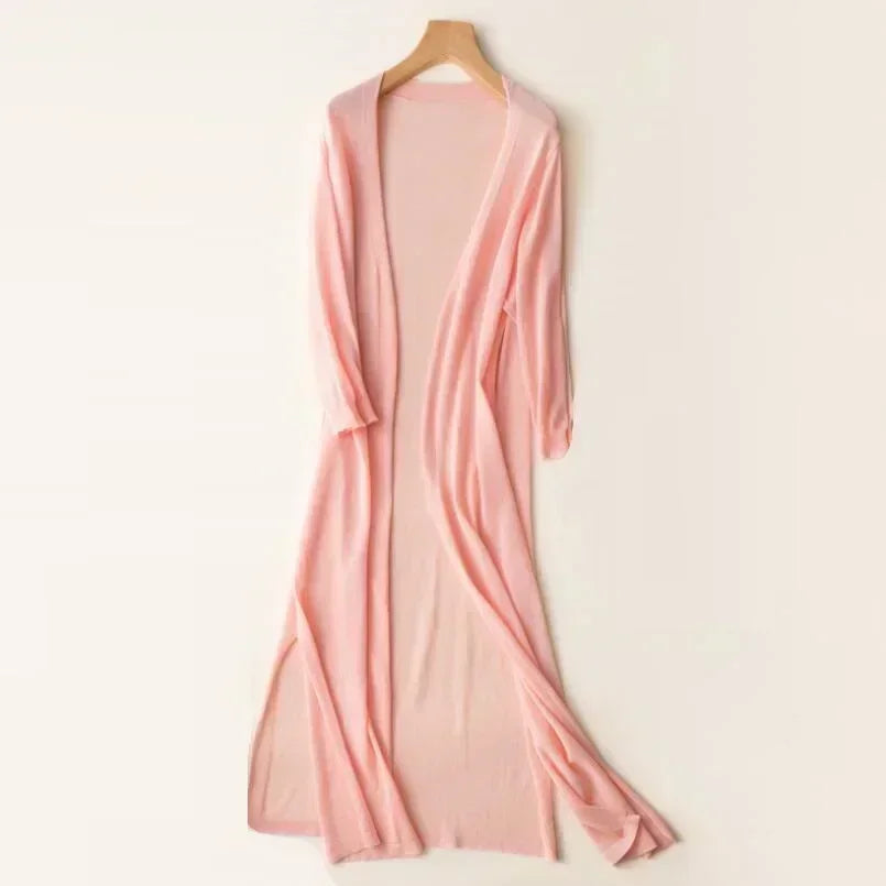 Elda | Lightweight Long Cardigan 11