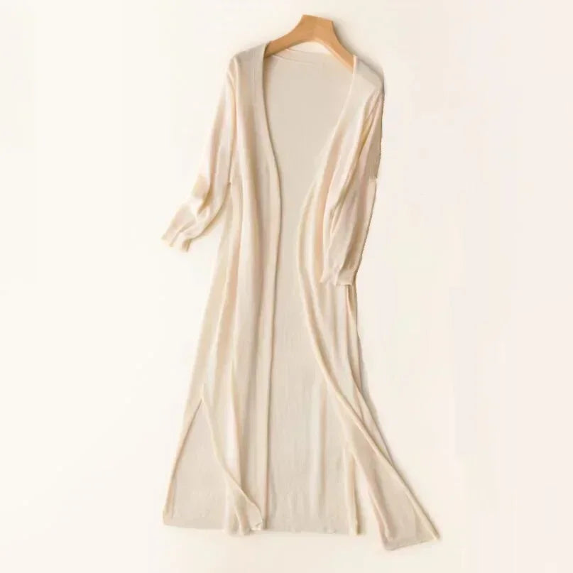 Elda | Lightweight Long Cardigan 12
