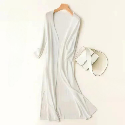 Elda | Lightweight Long Cardigan 14