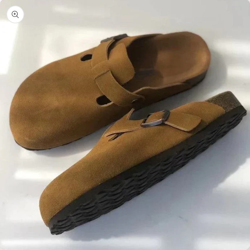 Elena | Stylish and Comfortable Unisex Leather Sandals 0