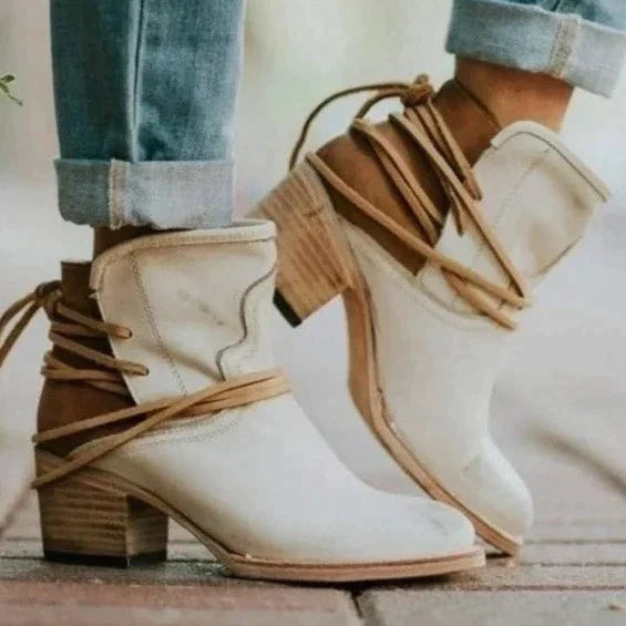 Elizabeth | Western Lace-Up Cowboy Boots for Women 0