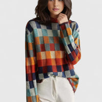 Olivia | Lightweight and Relaxed Turtleneck Knit Sweater
