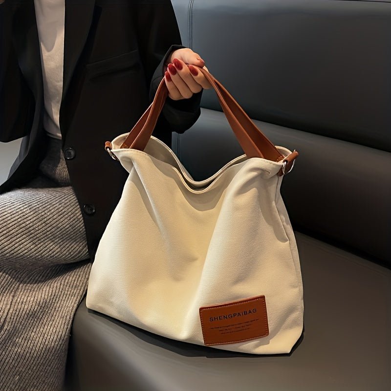 Emma | Large Shoulder Canvas Tote Bag 2
