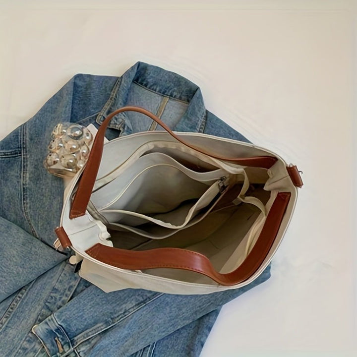 Emma | Large Shoulder Canvas Tote Bag 3
