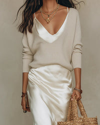 Sienna | Stylish Two Piece Midi Dress Women Set