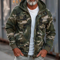 Alexander | Rugged Urban Camouflage Cargo Jacket