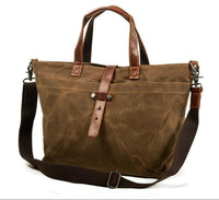 Lucas | Durable And Stylish Waxed Canvas Tote Bag