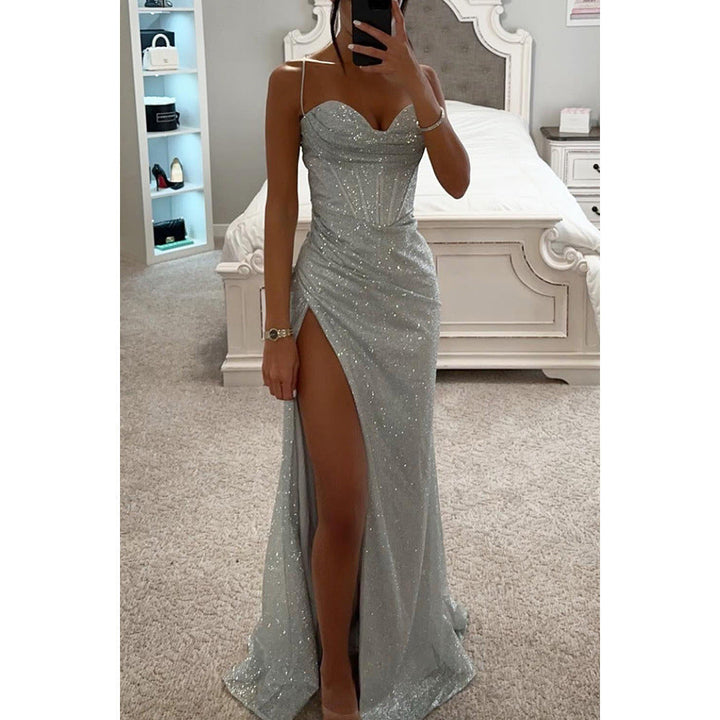 Evelynn | Casual Slit Loose Fit Party Wear Homecoming Dress 2