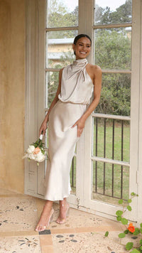Isla | Abito elegante scintillante