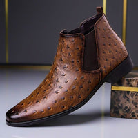 Julian | Exotic Textured Luxury Leather Boots