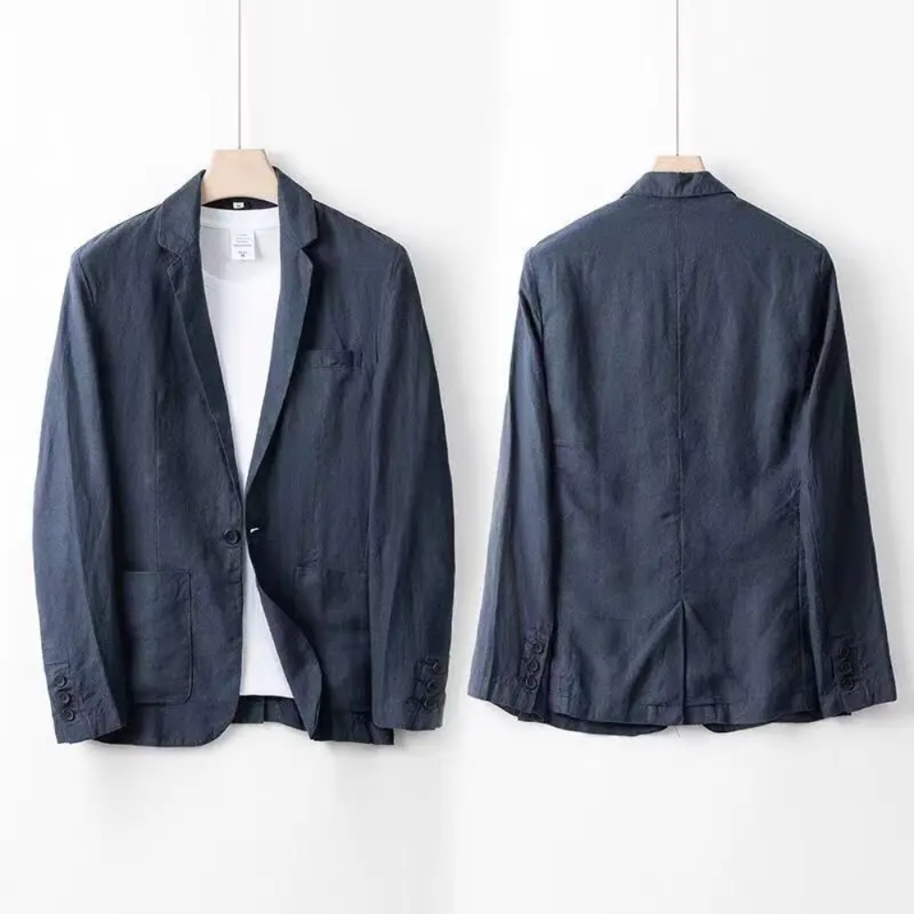 Finn | Luxurious and airy linen men's set 8