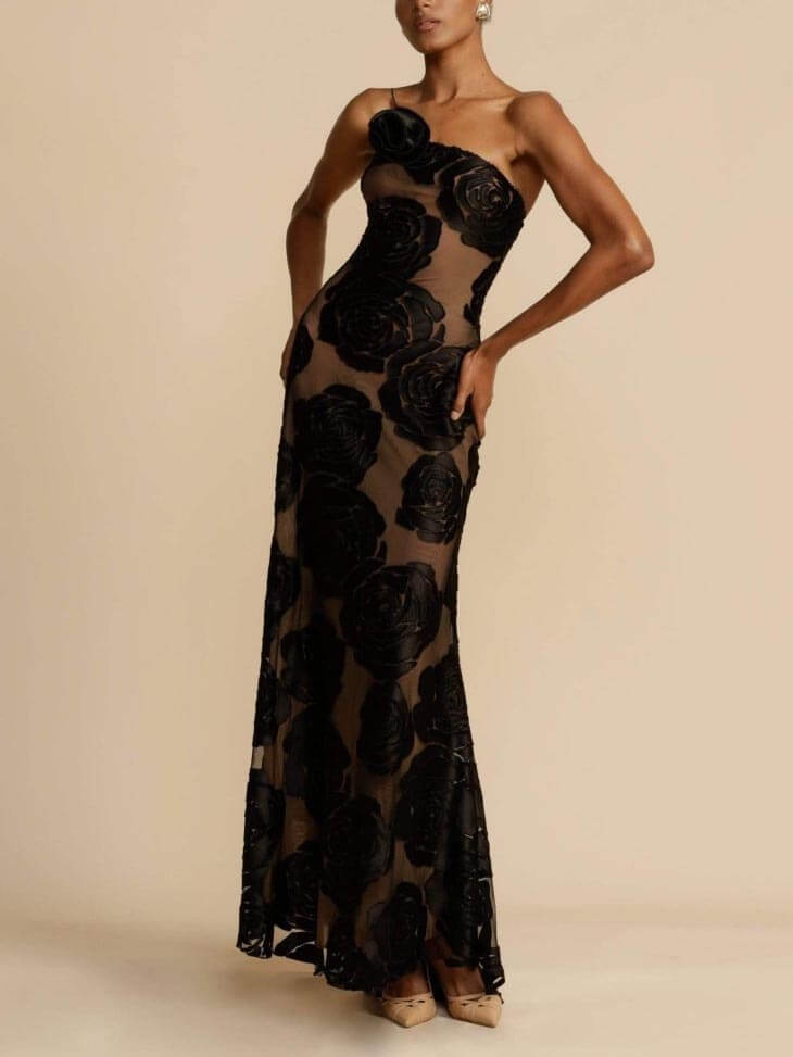 Frances | Elegant & Lightweight Floral Wedding Guest Dress 1