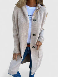 Luna | Cozy Button-Up Longline Cardigan