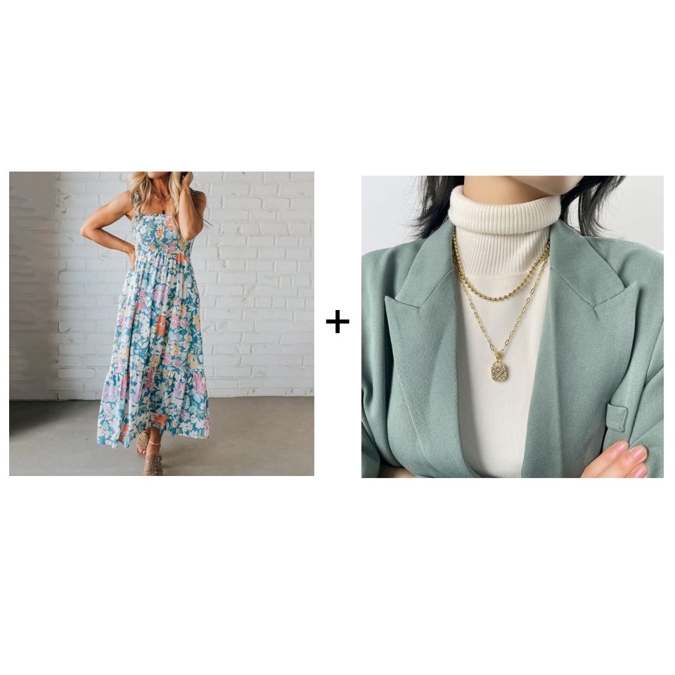 Glenora | Elegant Floral Strappy Midi Dress – Perfect for Weddings & Summer Events, Plus Size Available 7