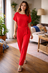 Freya | Modern And Comfortable Wide Leg Jumpsuit