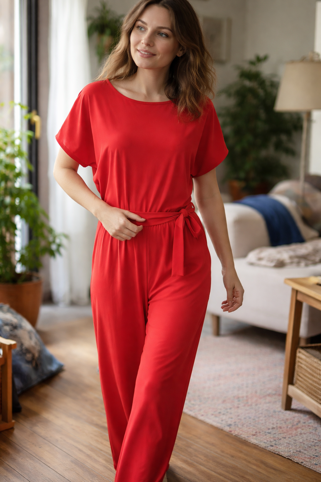 Grace | Elegant And Effortless Wide Leg Jumpsuit 1