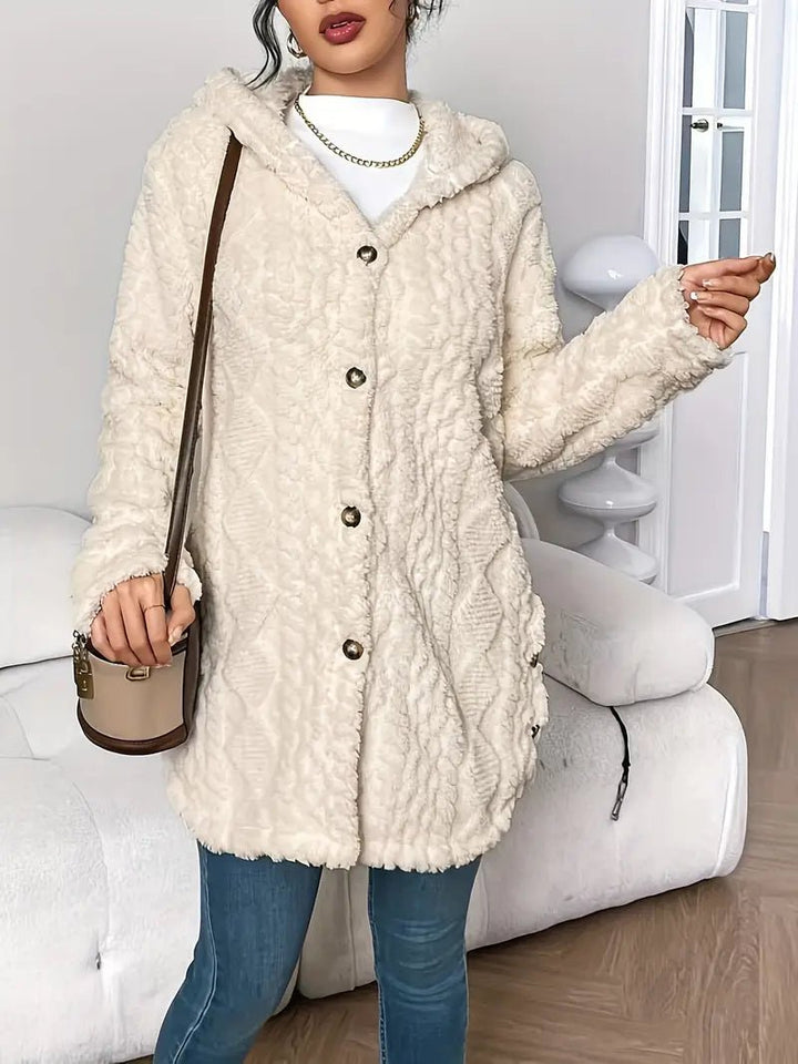 Grace | Plush Hooded Longline Cardigan 8