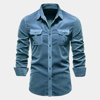 Maxwell | Relaxed Corduroy Button-Down Shirt