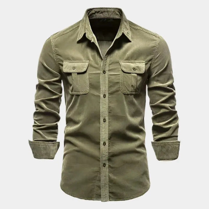 Hamish | Casual corduroy shirt 1